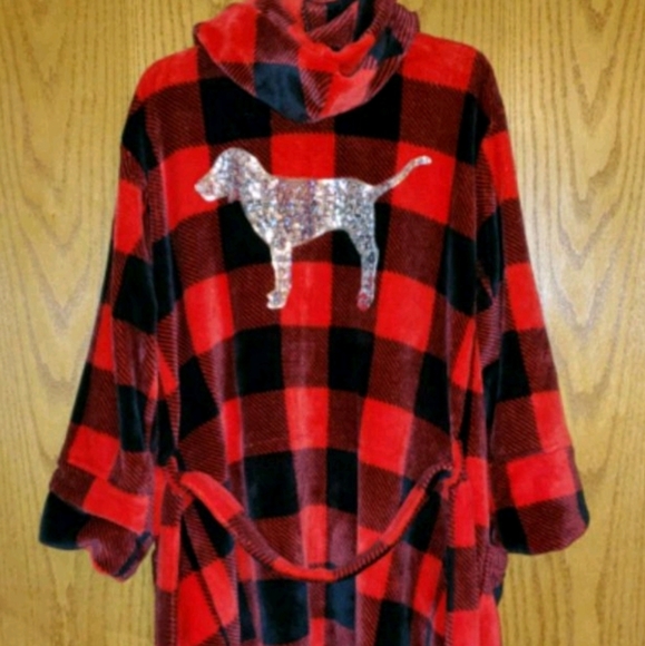 PINK Plush Robe ❤ - Picture 4 of 4